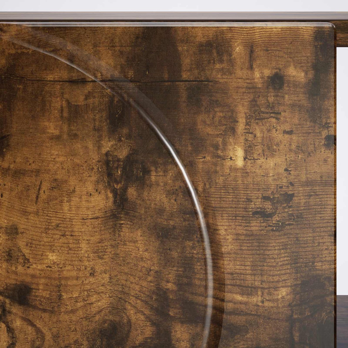 Salontafel Gerookt eiken 95 x 50,5 x 35 cm Bewerkt hout