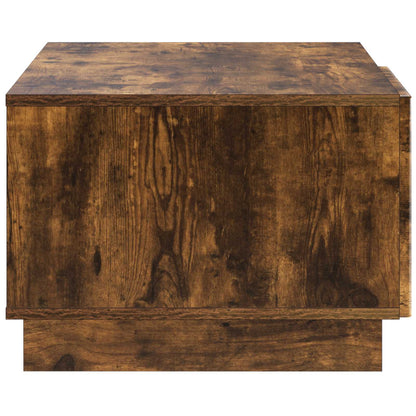Salontafel Gerookt eiken 95 x 50,5 x 35 cm Bewerkt hout