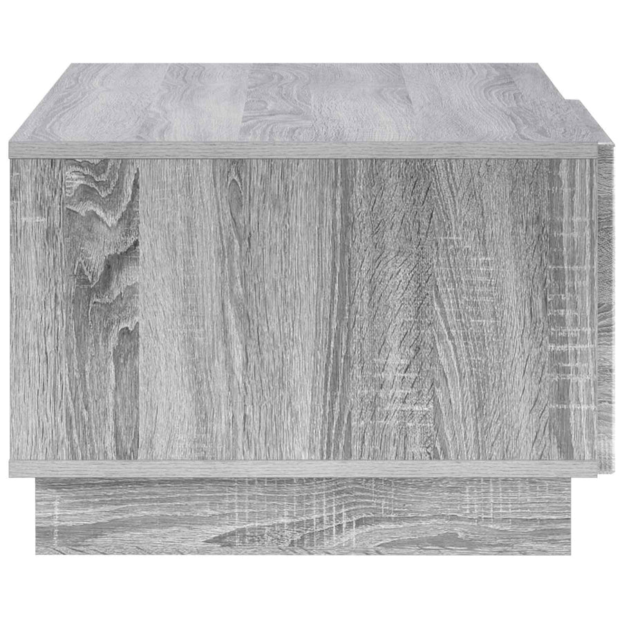 Salontafel Grijs Sonoma 95 x 50,5 x 35 cm Bewerkt hout