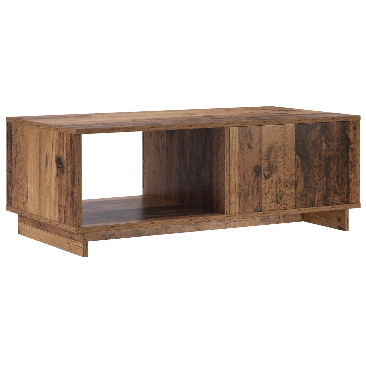 Salontafel Oud hout 95 x 50,5 x 35 cm Bewerkt hout
