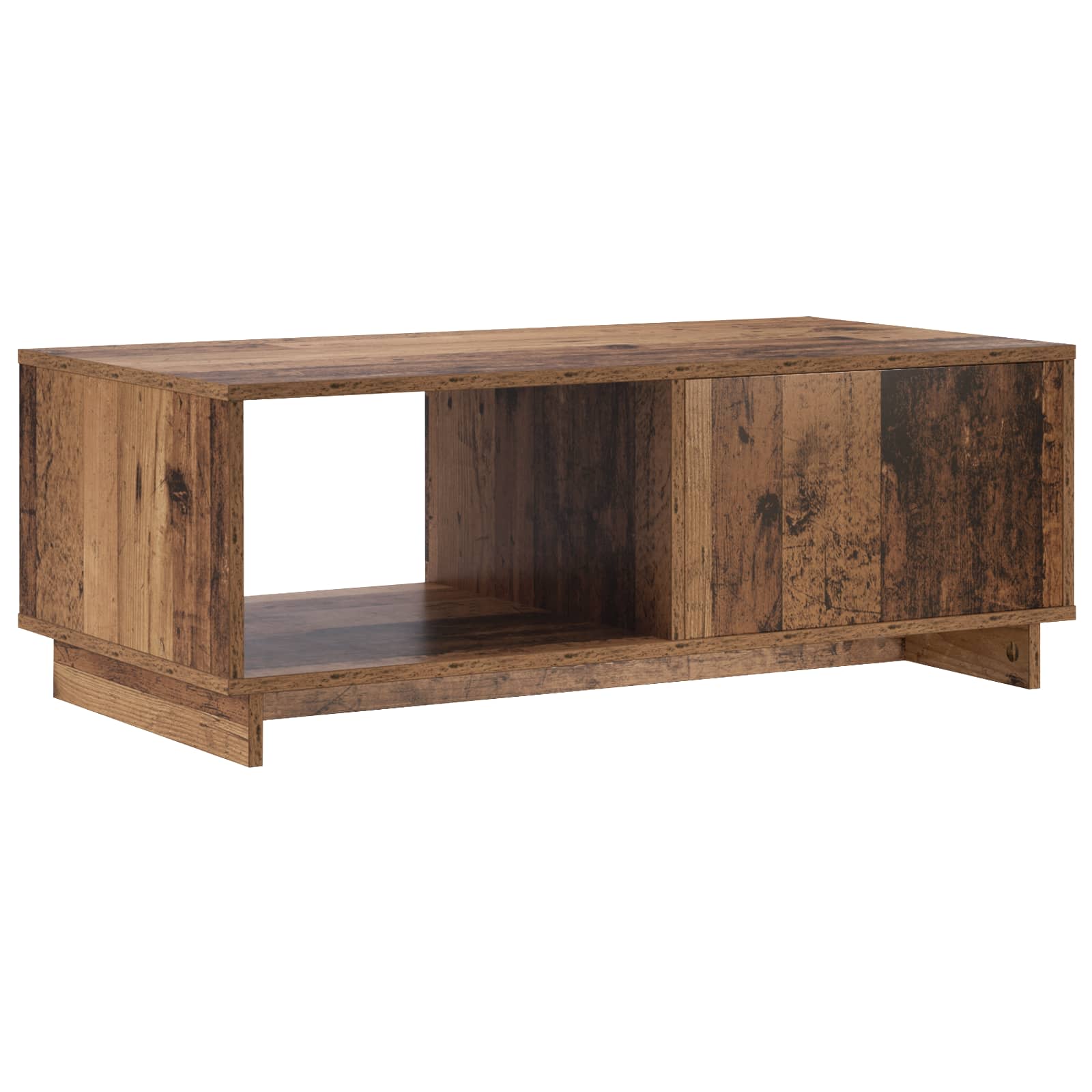 Salontafel Oud hout 95 x 50,5 x 35 cm Bewerkt hout
