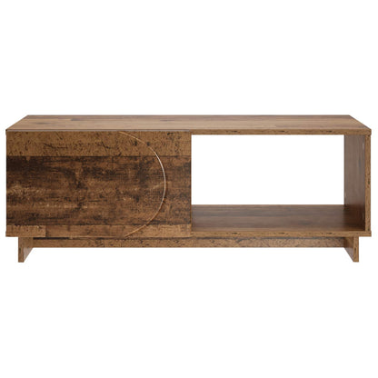 Salontafel Oud hout 95 x 50,5 x 35 cm Bewerkt hout
