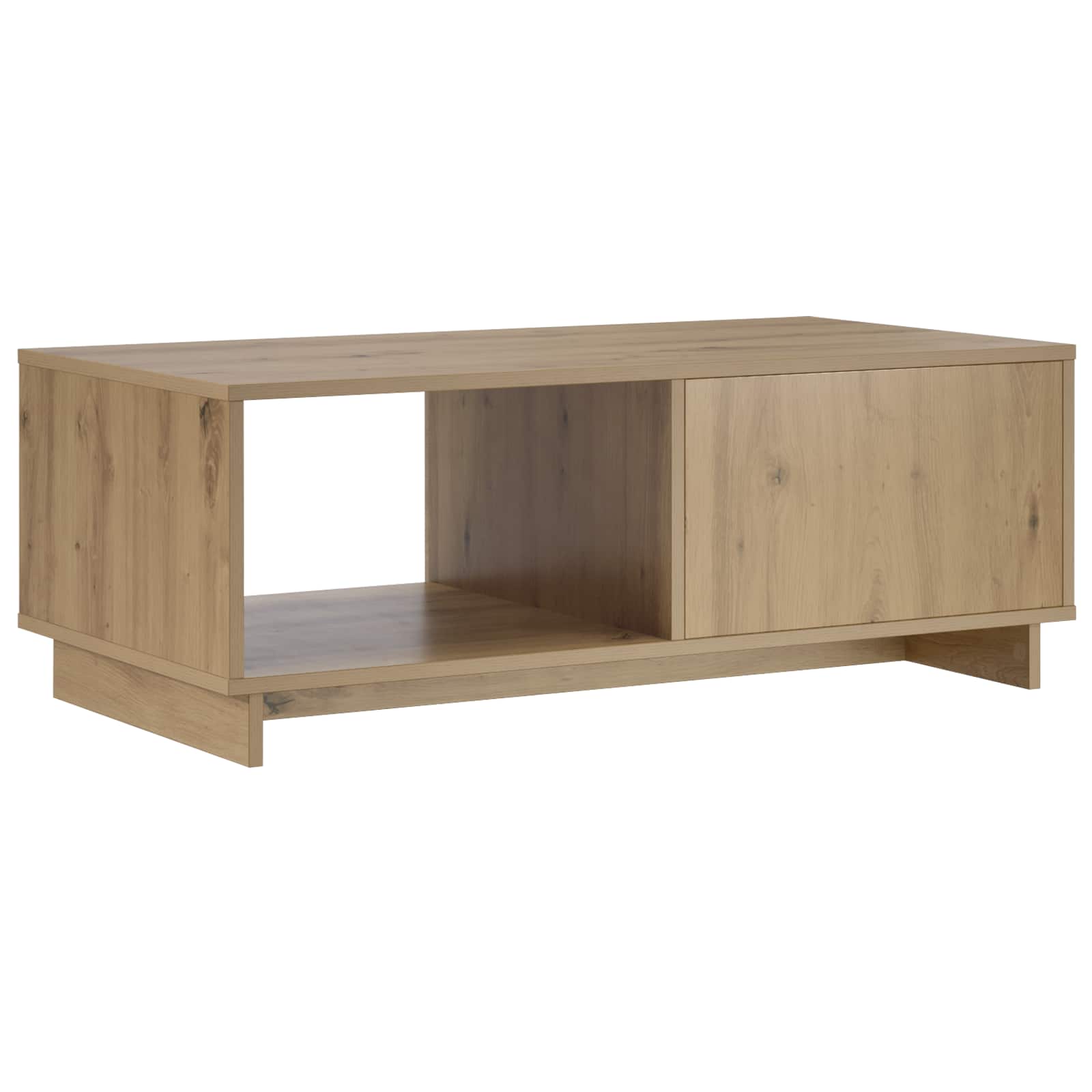 Salontafel Artisan eiken 95 x 50,5 x 35 cm Bewerkt hout
