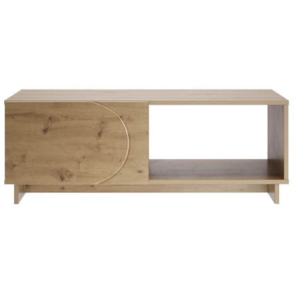 Salontafel Artisan eiken 95 x 50,5 x 35 cm Bewerkt hout