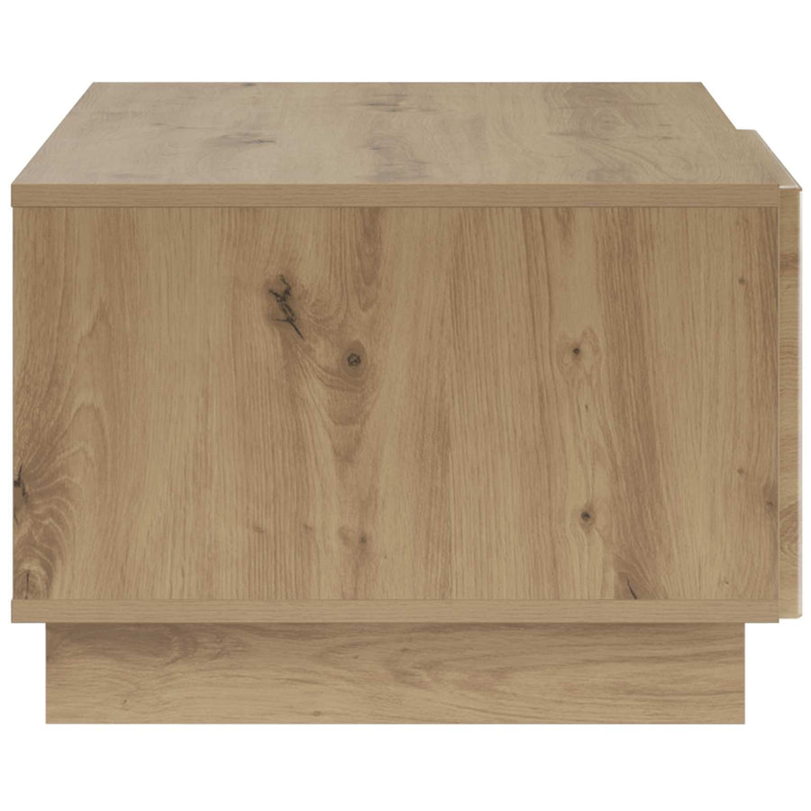 Salontafel Artisan eiken 95 x 50,5 x 35 cm Bewerkt hout