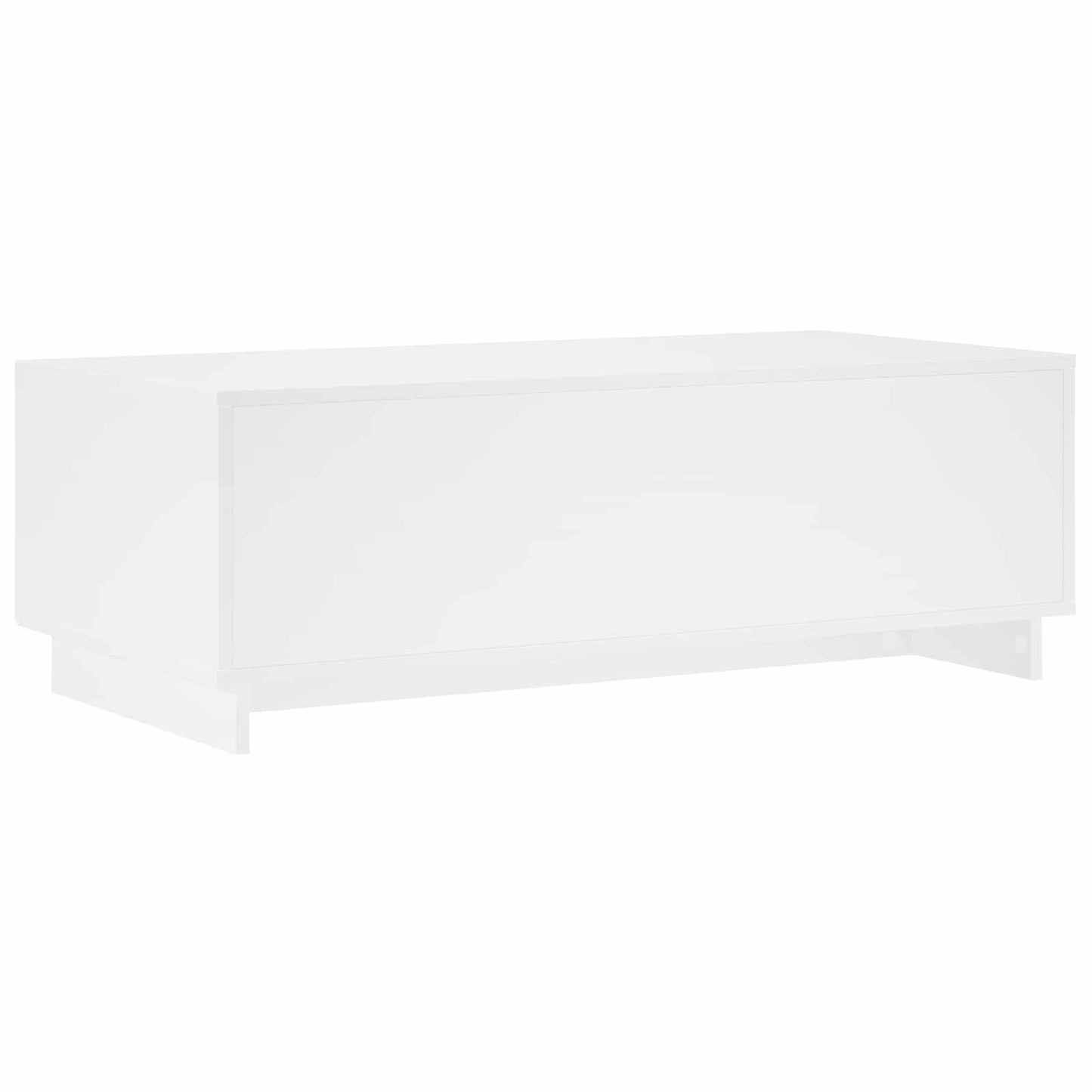 Salontafel Wit 102 x 50,5 x 35 cm Bewerkt hout