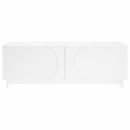 Salontafel Wit 102 x 50,5 x 35 cm Bewerkt hout