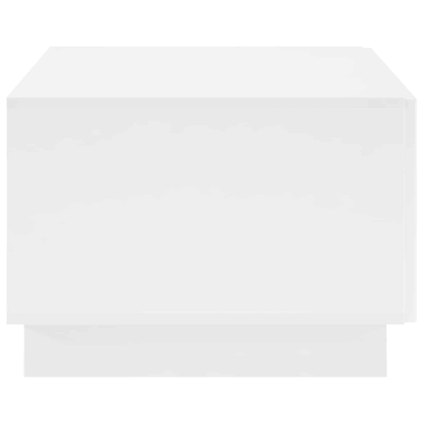 Salontafel Wit 102 x 50,5 x 35 cm Bewerkt hout