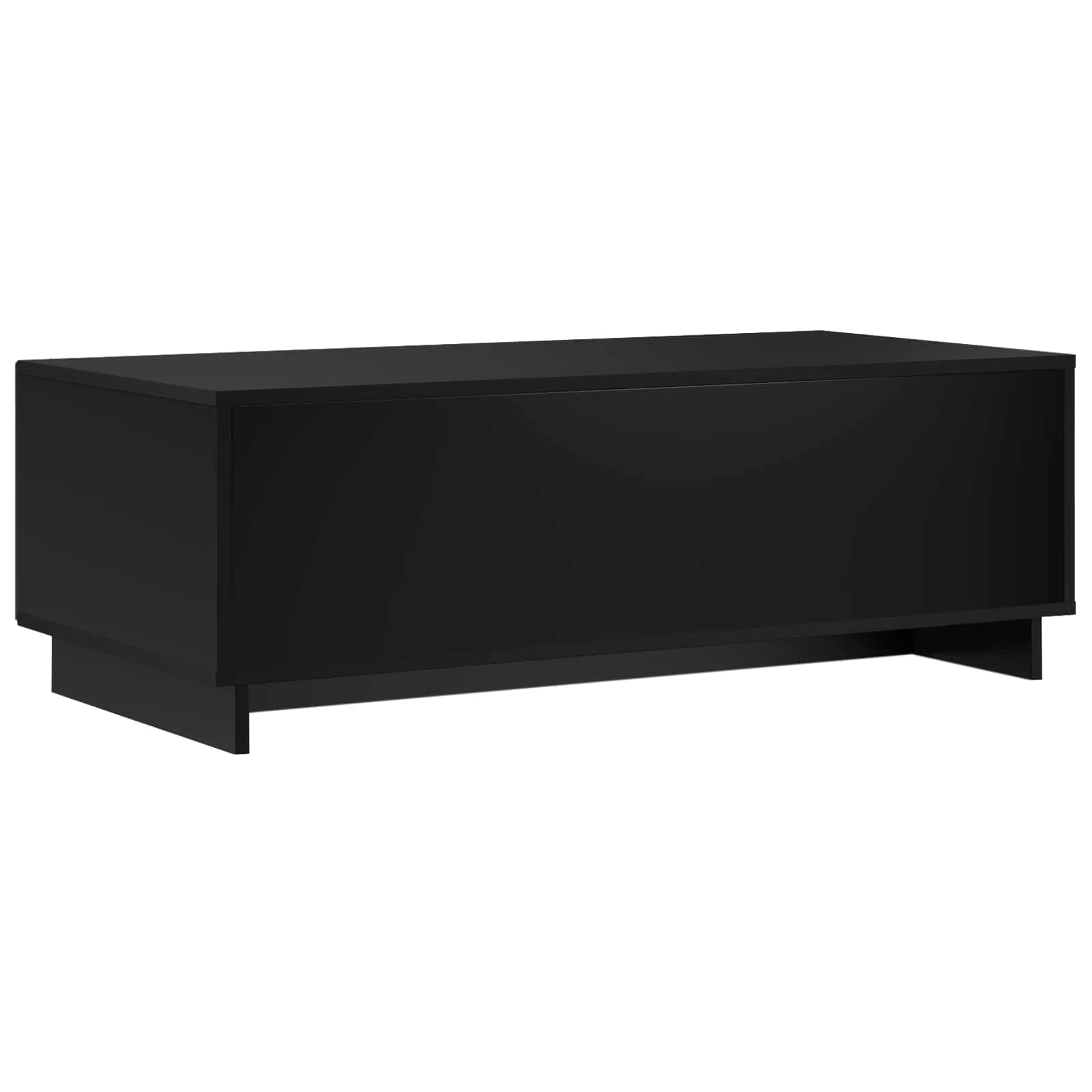 Salontafel Zwart 102 x 50,5 x 35 cm Bewerkt hout