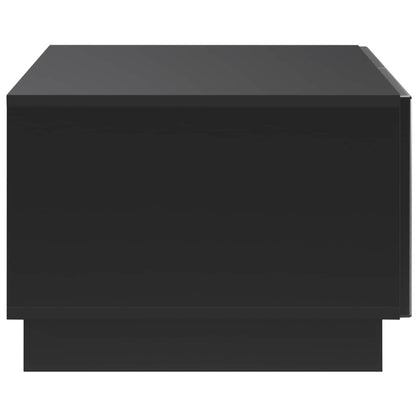 Salontafel Zwart 102 x 50,5 x 35 cm Bewerkt hout