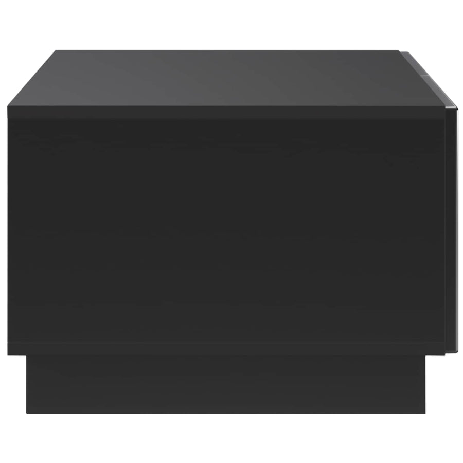 Salontafel Zwart 102 x 50,5 x 35 cm Bewerkt hout