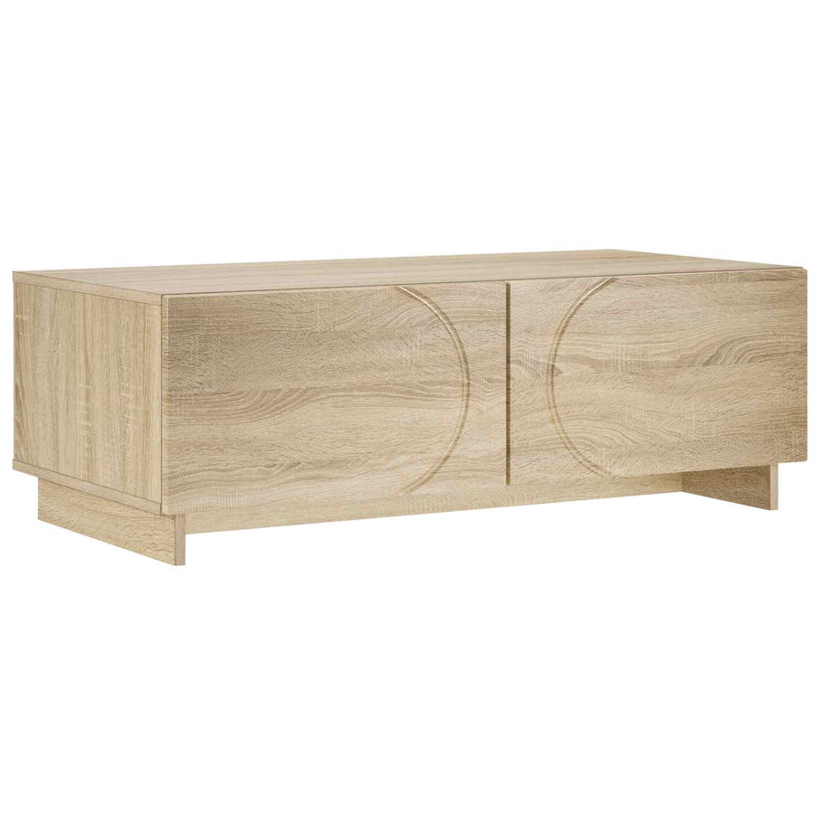 Salontafel Sonoma Eiken 102 x 50,5 x 35 cm Bewerkt hout
