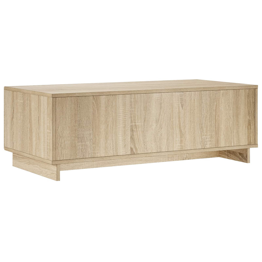 Salontafel Sonoma Eiken 102 x 50,5 x 35 cm Bewerkt hout