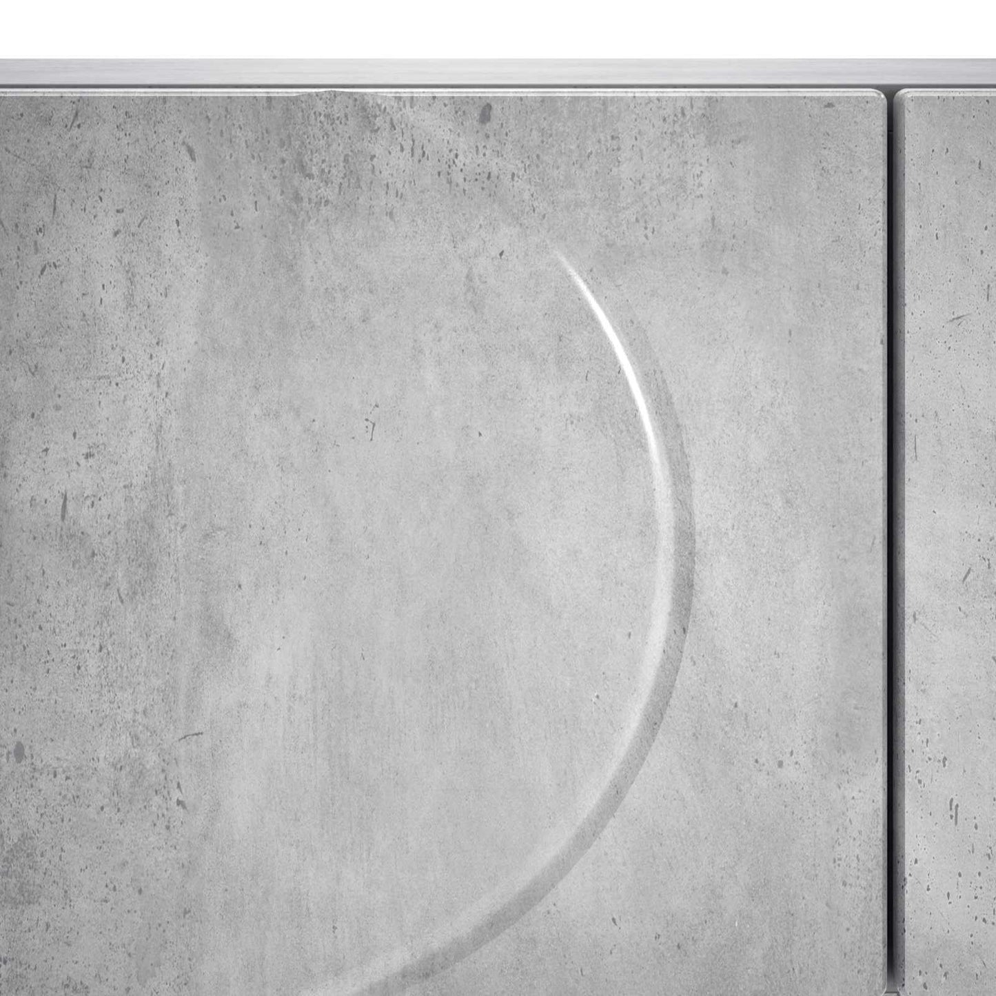 Salontafel Betongrijs 102 x 50,5 x 35 cm Bewerkt hout