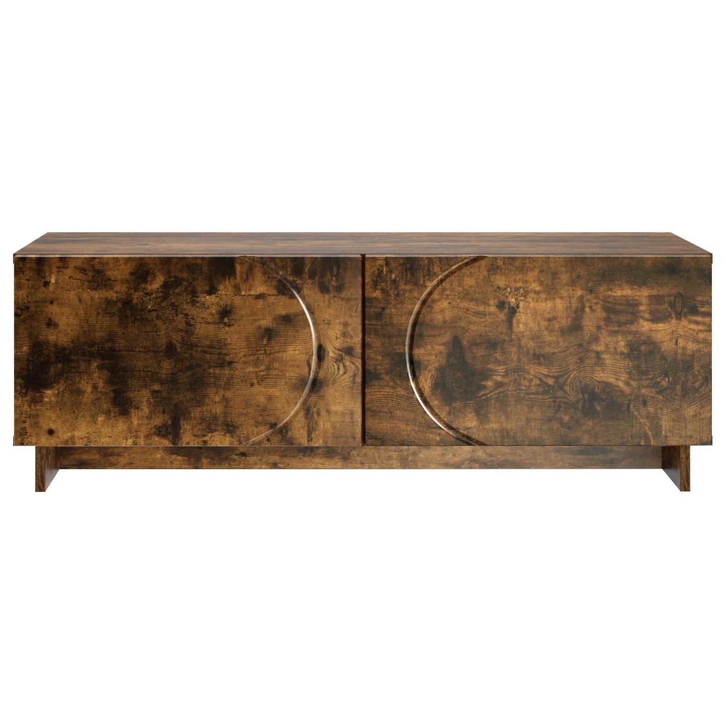 Salontafel Gerookt eiken 102 x 50,5 x 35 cm Bewerkt hout