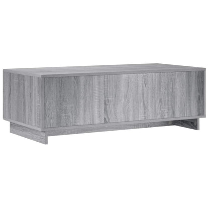 Salontafel Grijs Sonoma 102 x 50,5 x 35 cm Bewerkt hout