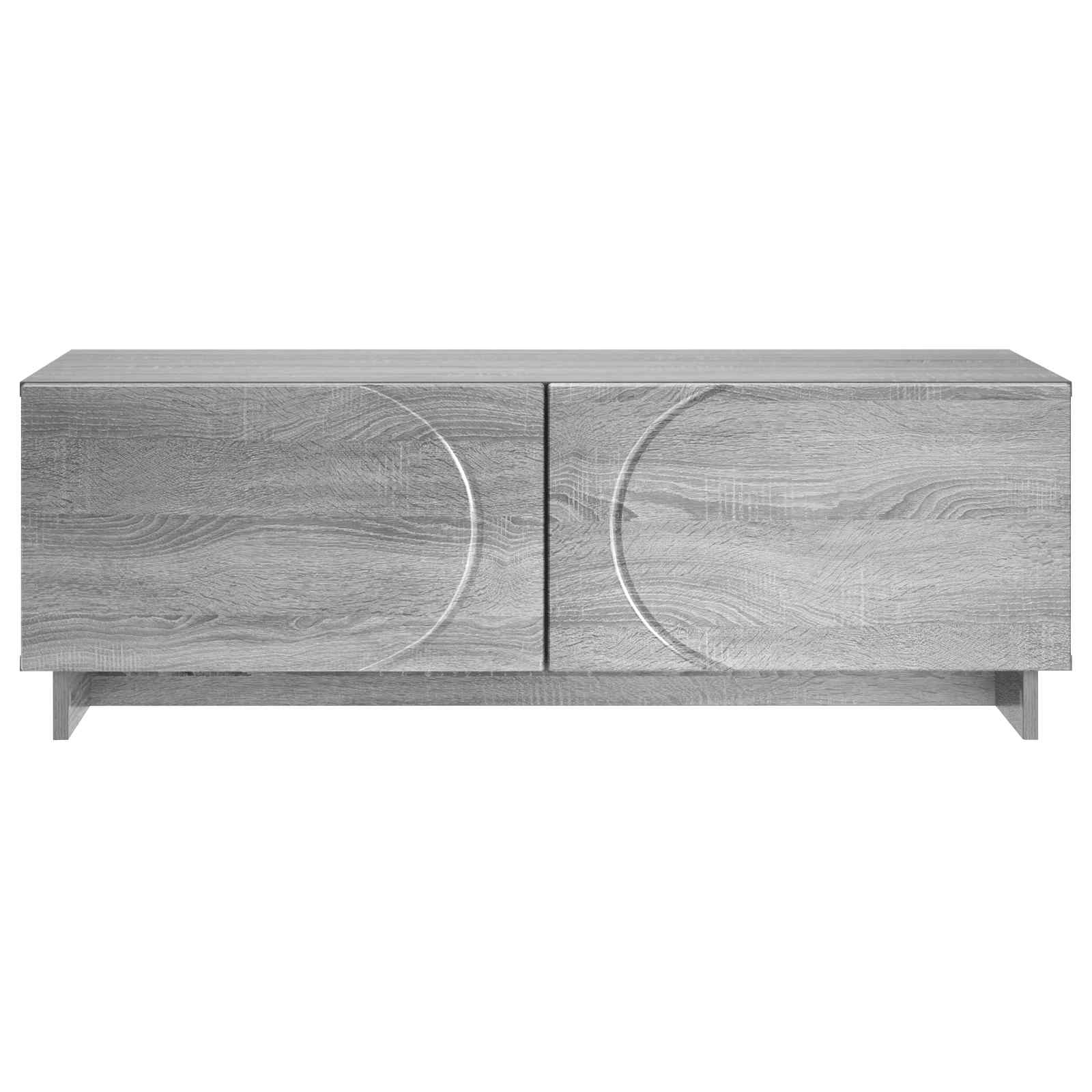 Salontafel Grijs Sonoma 102 x 50,5 x 35 cm Bewerkt hout
