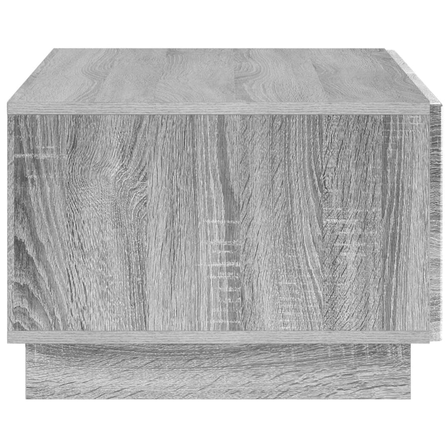 Salontafel Grijs Sonoma 102 x 50,5 x 35 cm Bewerkt hout