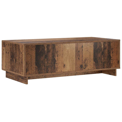Salontafel Oud hout 102 x 50,5 x 35 cm Bewerkt hout