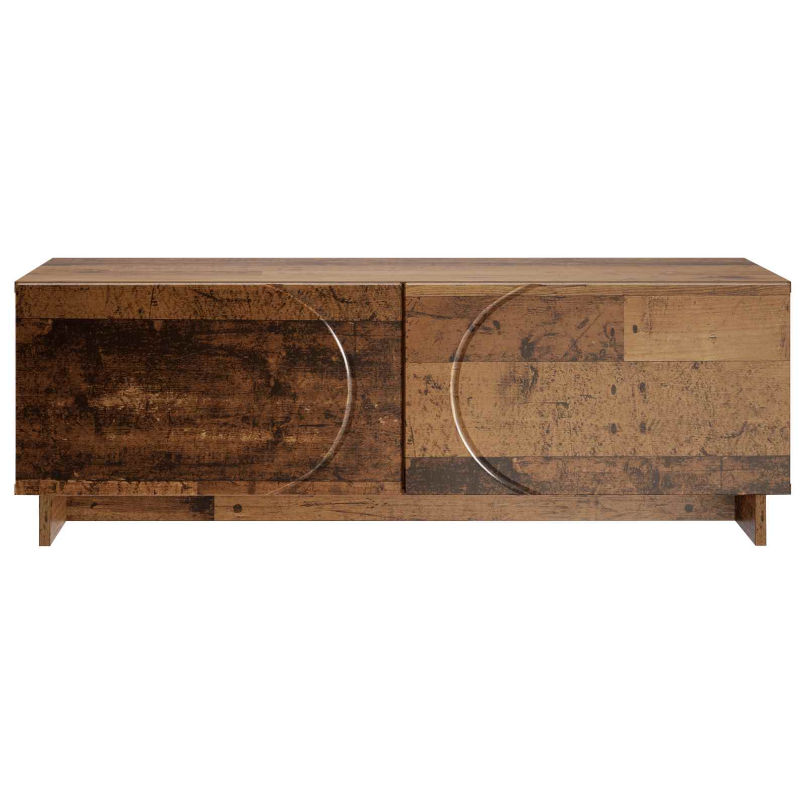 Salontafel Oud hout 102 x 50,5 x 35 cm Bewerkt hout