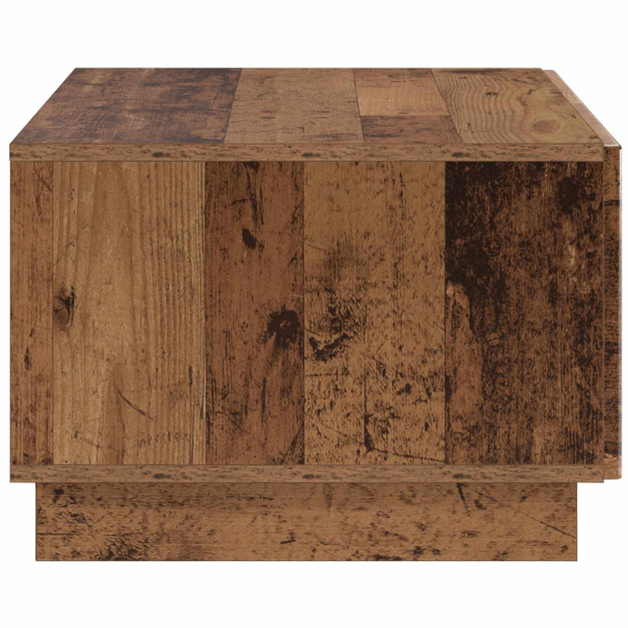 Salontafel Oud hout 102 x 50,5 x 35 cm Bewerkt hout