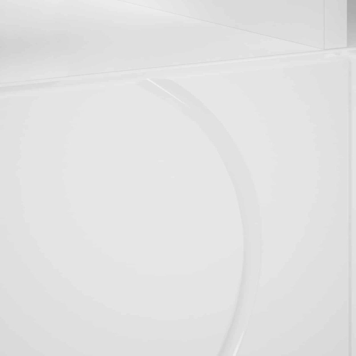 TV-standaard 60 x 34.5 x 40 cm Wit Bewerkt hout