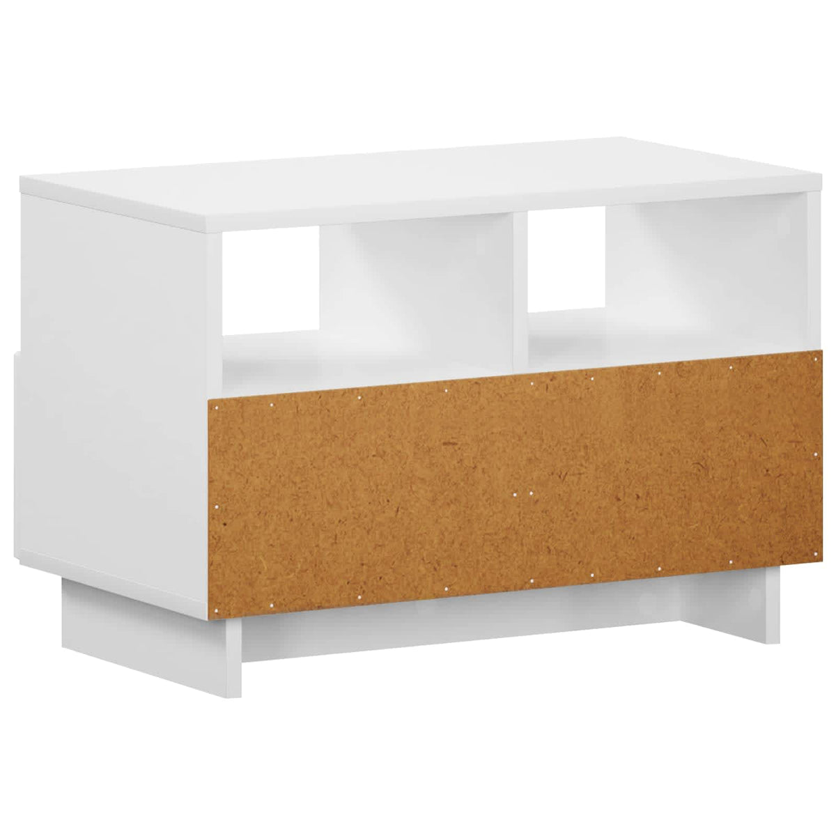 TV-standaard 60 x 34.5 x 40 cm Wit Bewerkt hout