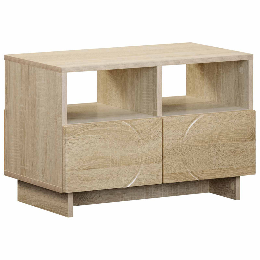 TV-standaard 60 x 34.5 x 40 cm Sonoma Eiken Bewerkt hout
