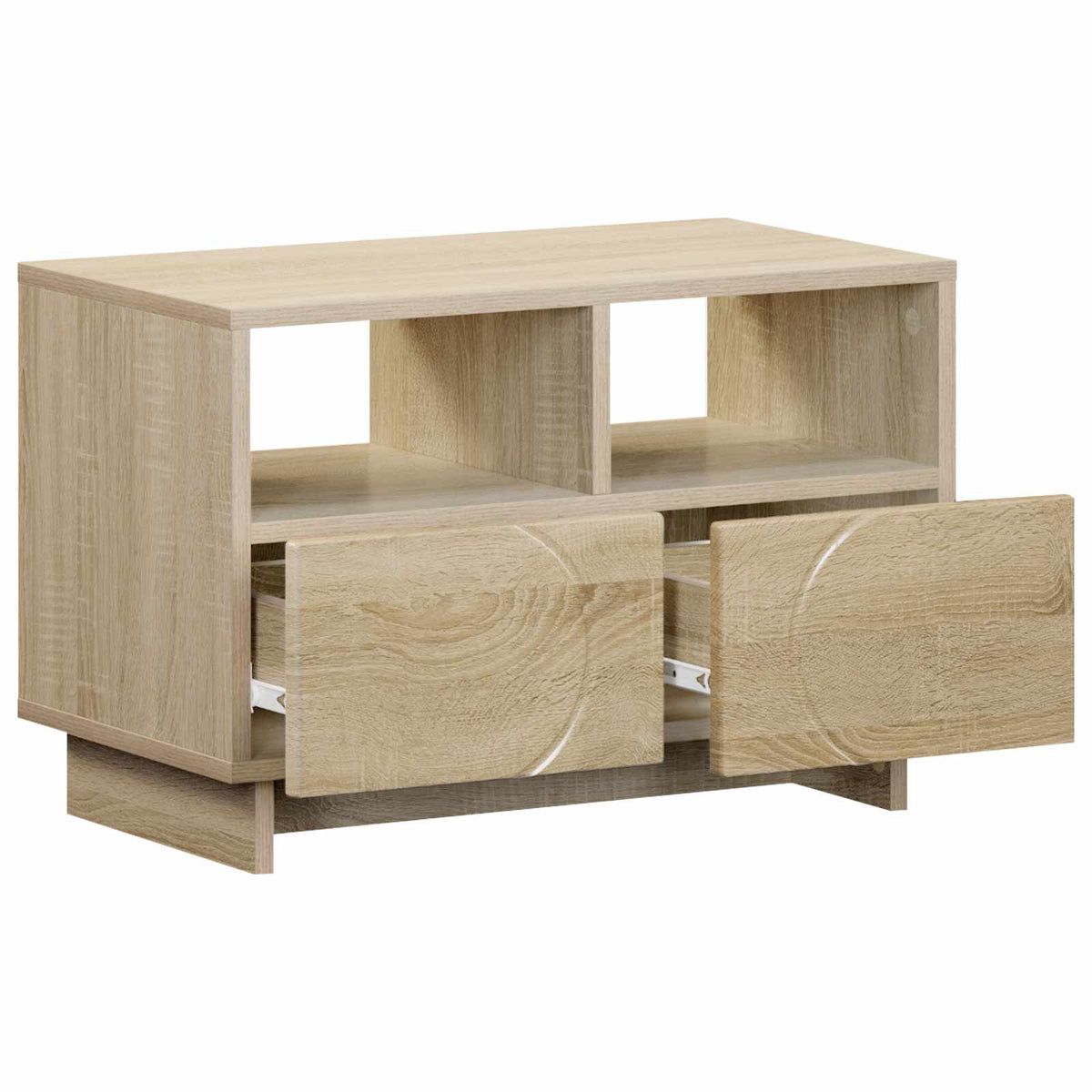 TV-standaard 60 x 34.5 x 40 cm Sonoma Eiken Bewerkt hout