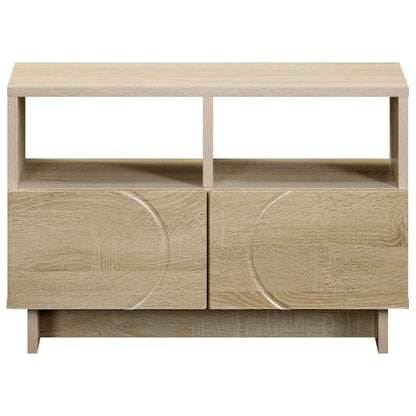 TV-standaard 60 x 34.5 x 40 cm Sonoma Eiken Bewerkt hout