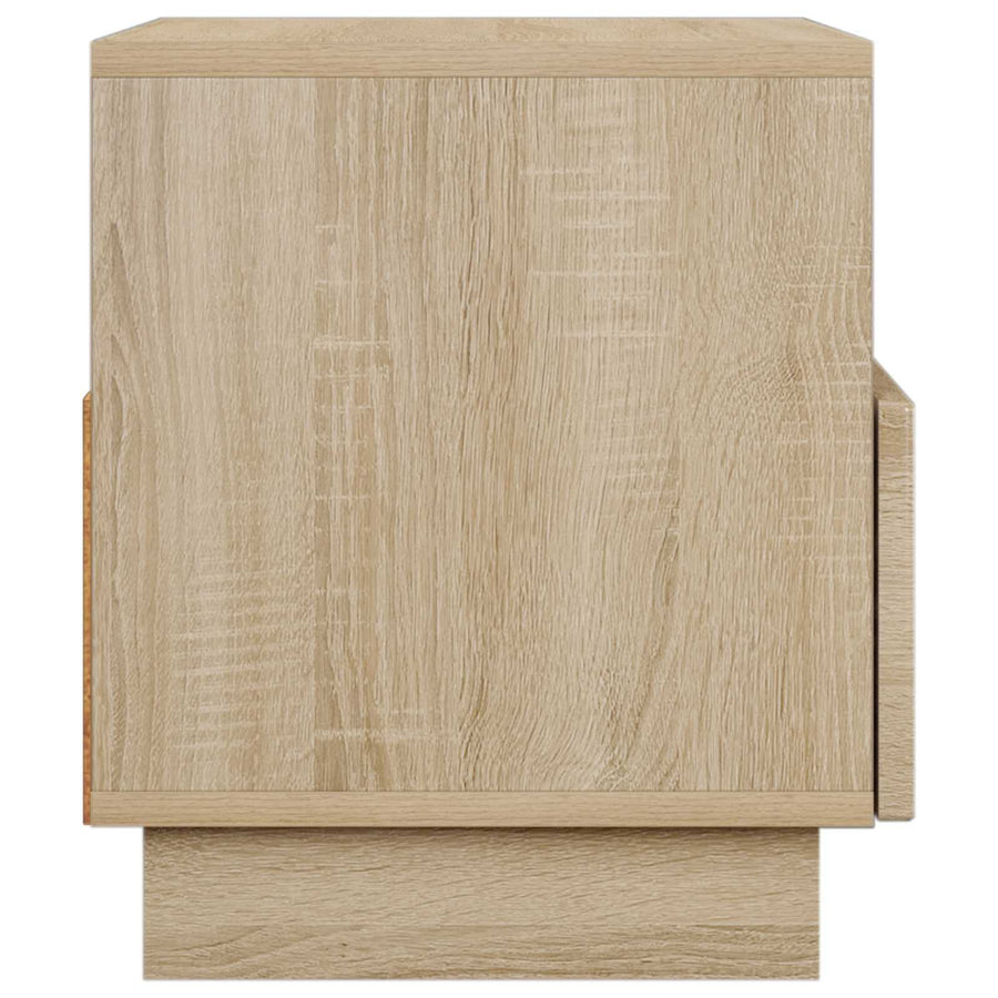 TV-standaard 60 x 34.5 x 40 cm Sonoma Eiken Bewerkt hout