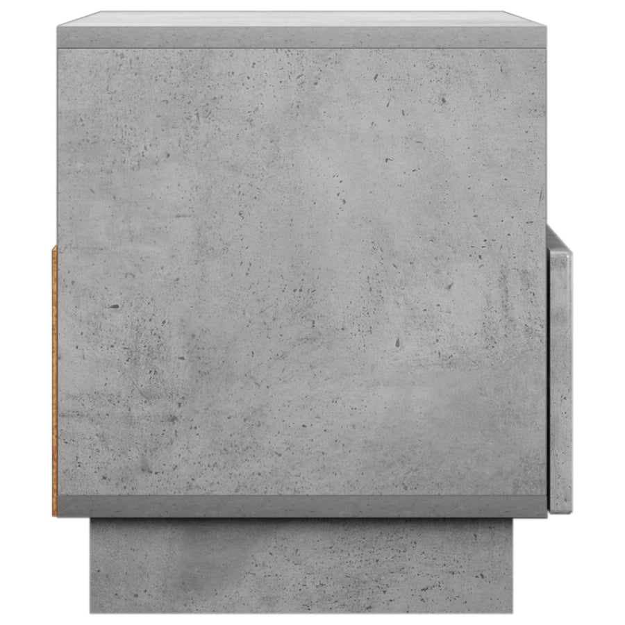 TV-standaard 60 x 34.5 x 40 cm Betongrijs Bewerkt hout
