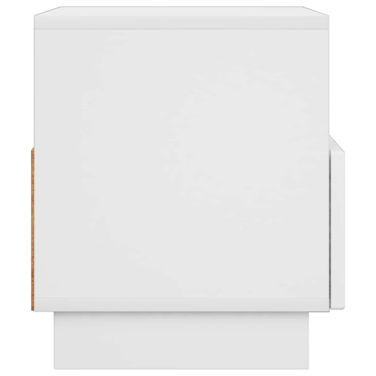 TV-standaard 60 x 34.5 x 40 cm Hoogglans Wit Bewerkt hout