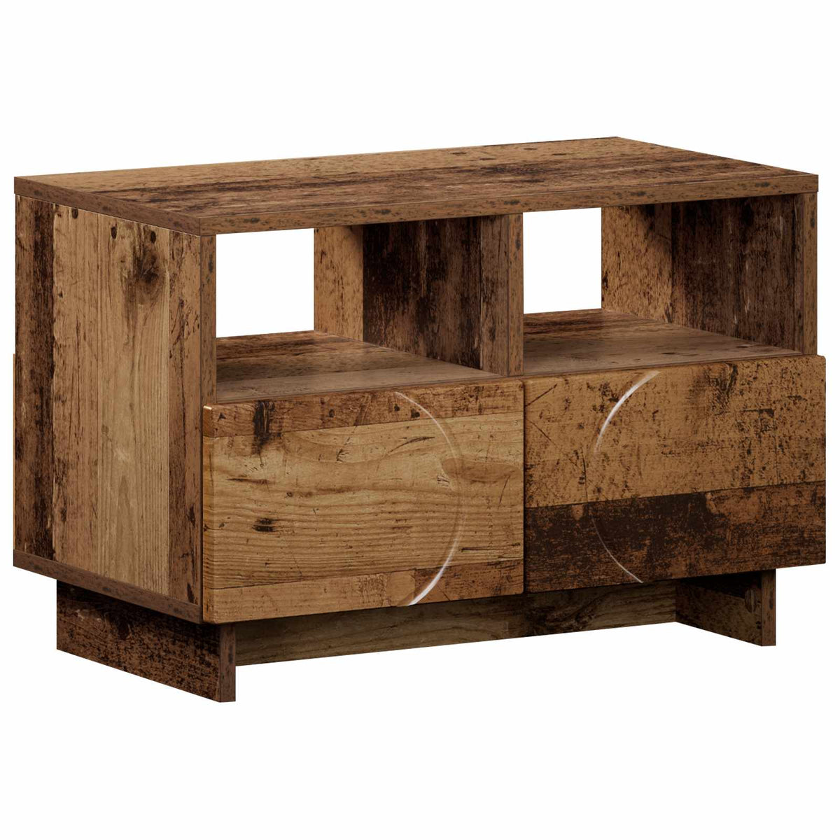 TV-standaard 60 x 34.5 x 40 cm Oud hout Bewerkt hout