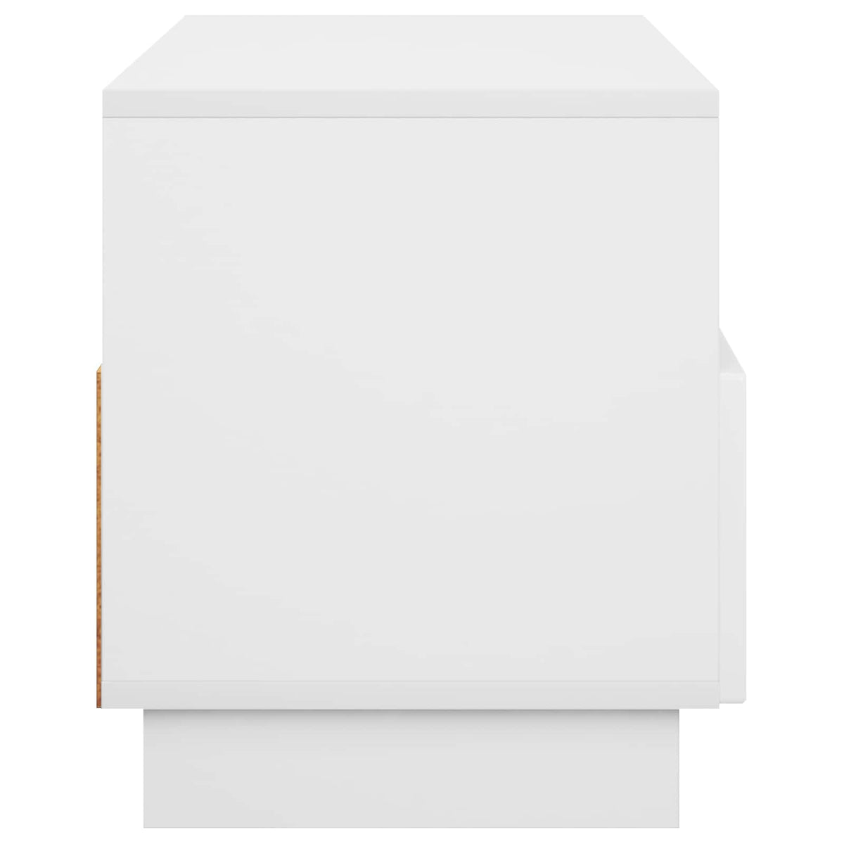 TV-standaard 90 x 34,5 x 40 cm Wit Bewerkt hout