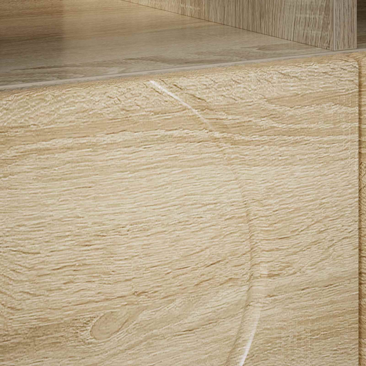 TV-standaard 90 x 34,5 x 40 cm Sonoma Eiken Bewerkt hout