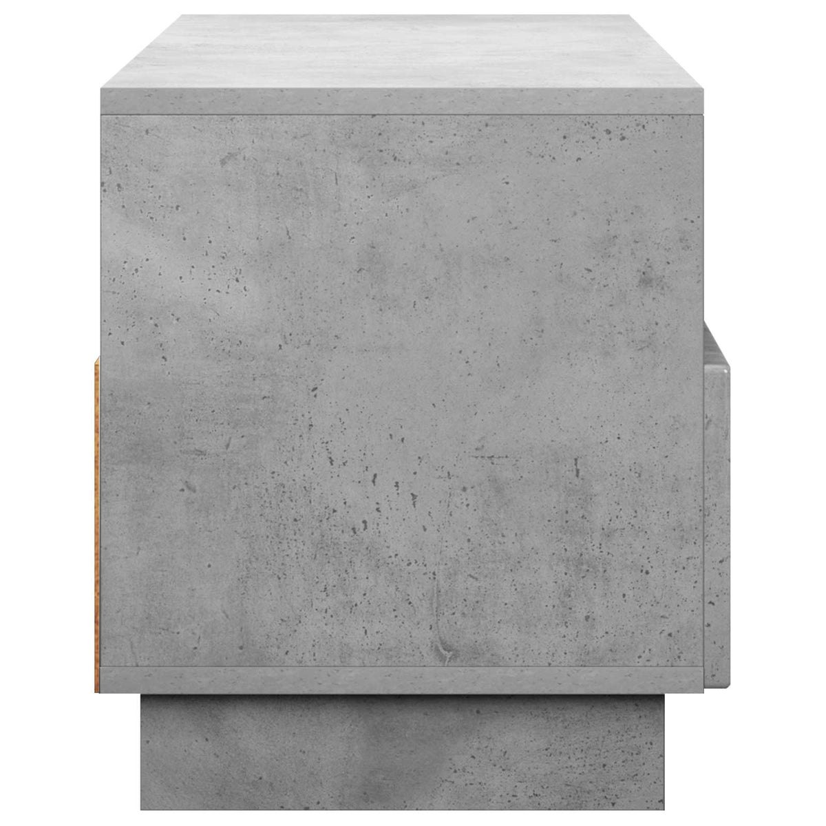 TV-standaard 90 x 34.5 x 40 cm Betongrijs Bewerkt hout