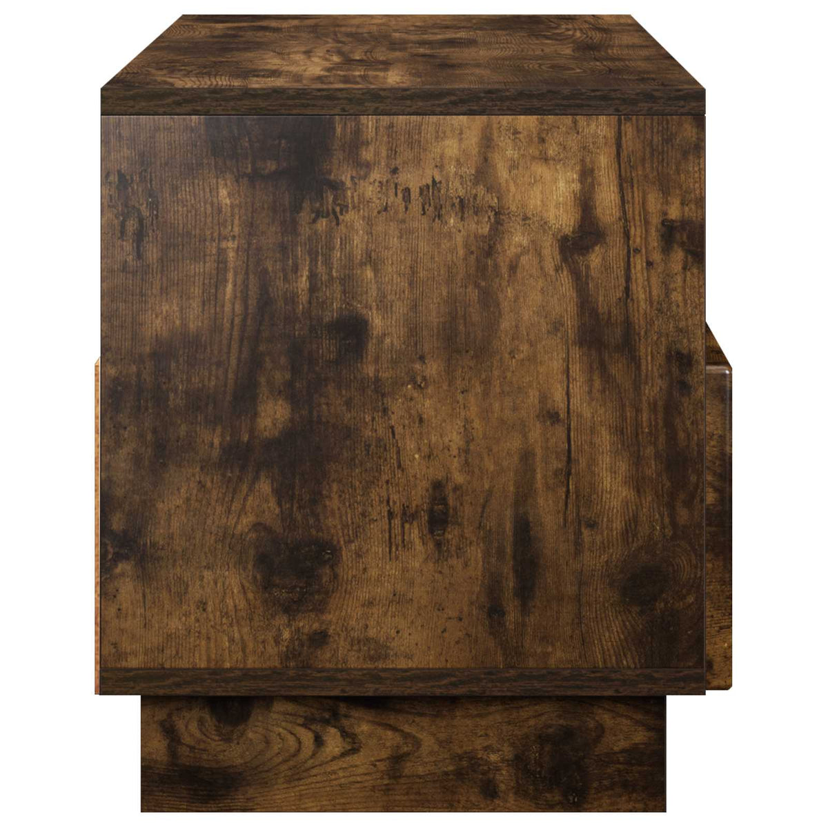 TV-standaard 90 x 34.5 x 40 cm Gerookt eiken Bewerkt hout