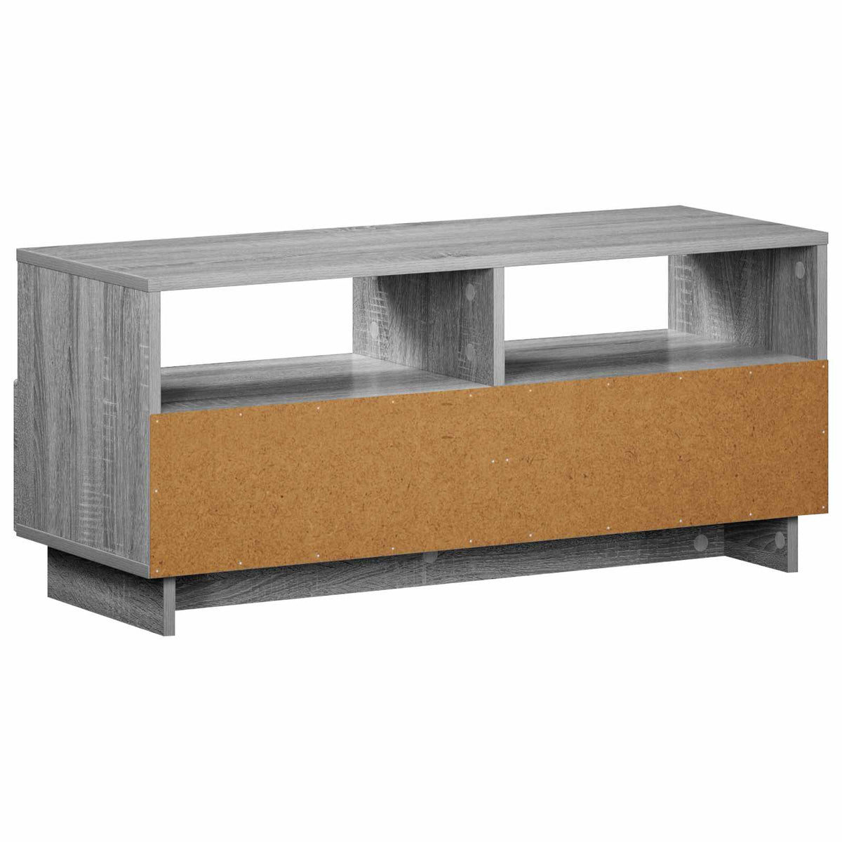 TV-standaard 90 x 34,5 x 40 cm Grijs Sonoma Bewerkt hout