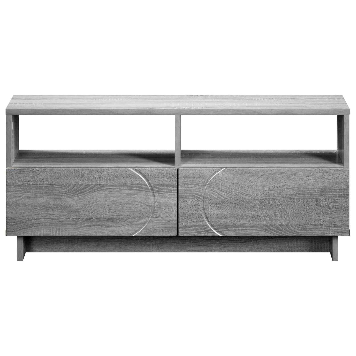 TV-standaard 90 x 34,5 x 40 cm Grijs Sonoma Bewerkt hout