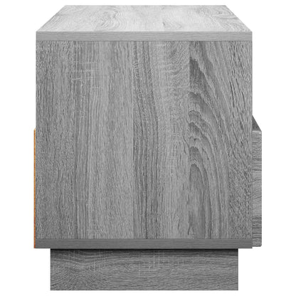 TV-standaard 90 x 34,5 x 40 cm Grijs Sonoma Bewerkt hout