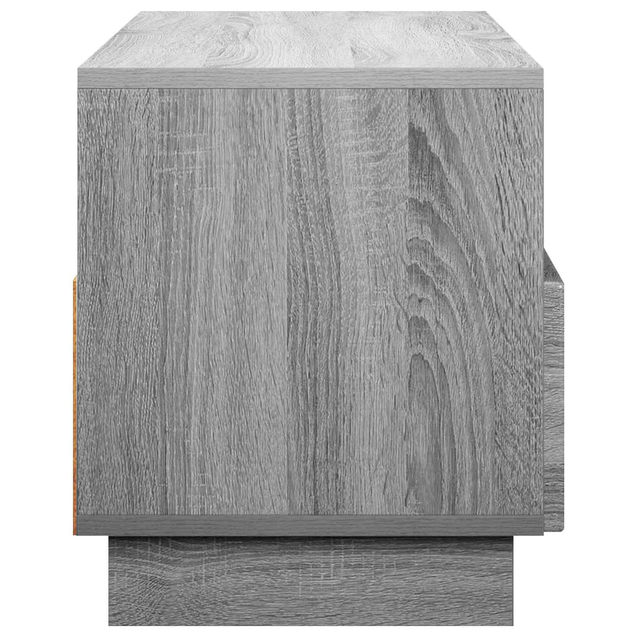 TV-standaard 90 x 34,5 x 40 cm Grijs Sonoma Bewerkt hout