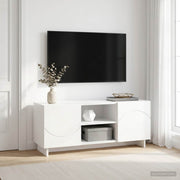 tv-standaard 90x34,5x40 cm wit