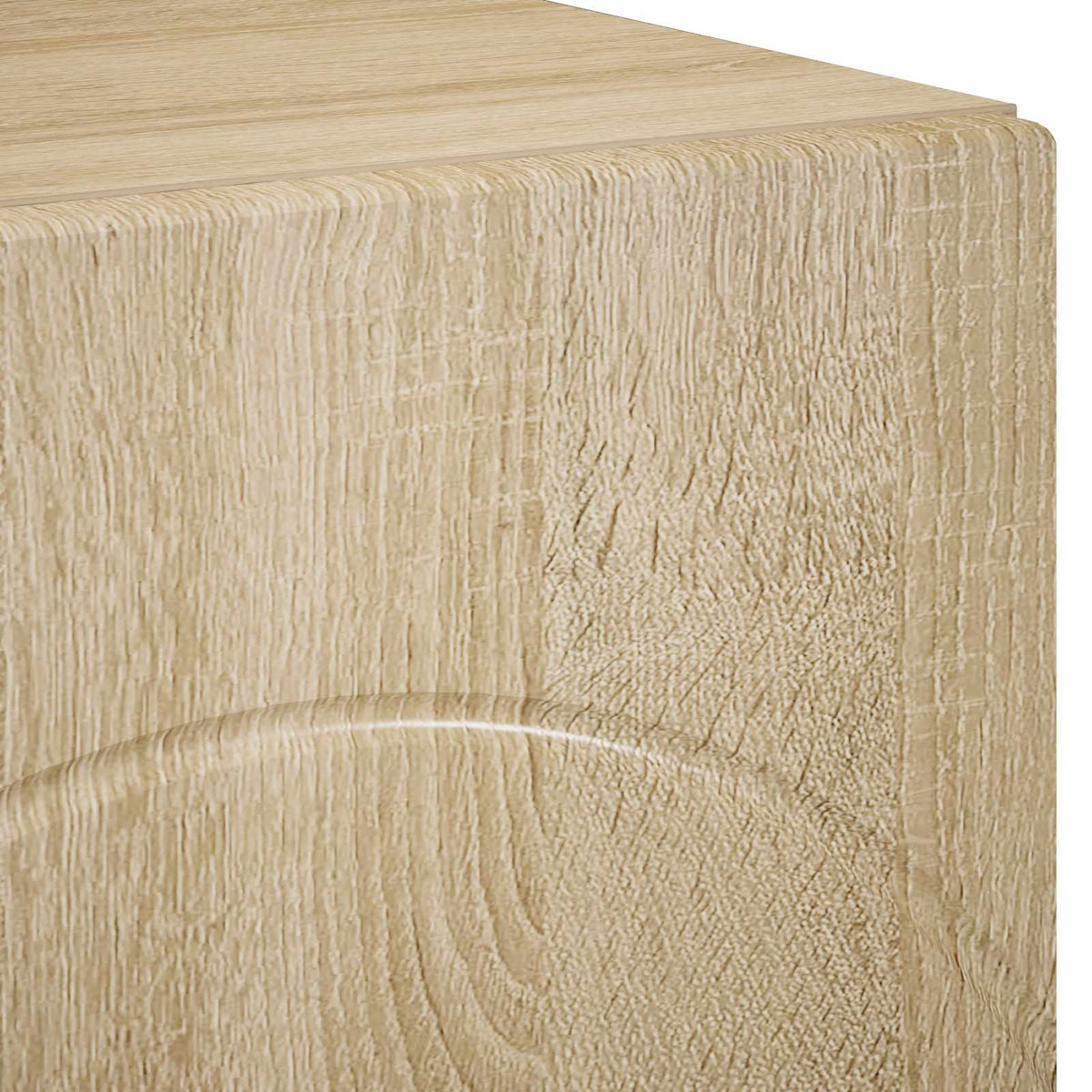 TV-standaard 90 x 34,5 x 40 cm Sonoma Eiken Bewerkt hout