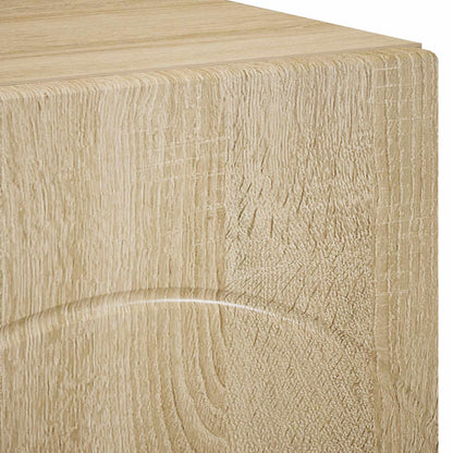 TV-standaard 90 x 34,5 x 40 cm Sonoma Eiken Bewerkt hout