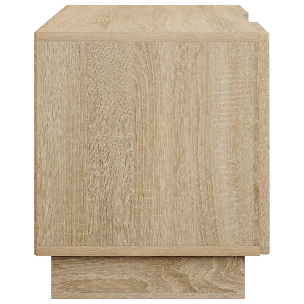 TV-standaard 90 x 34,5 x 40 cm Sonoma Eiken Bewerkt hout