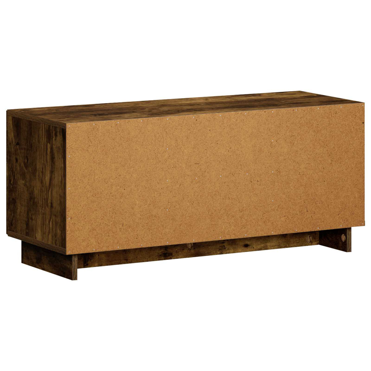 TV-standaard 90 x 34,5 x 40 cm Gerookt eiken Bewerkt hout