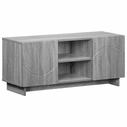TV-standaard 90 x 34,5 x 40 cm Grijs Sonoma Bewerkt hout