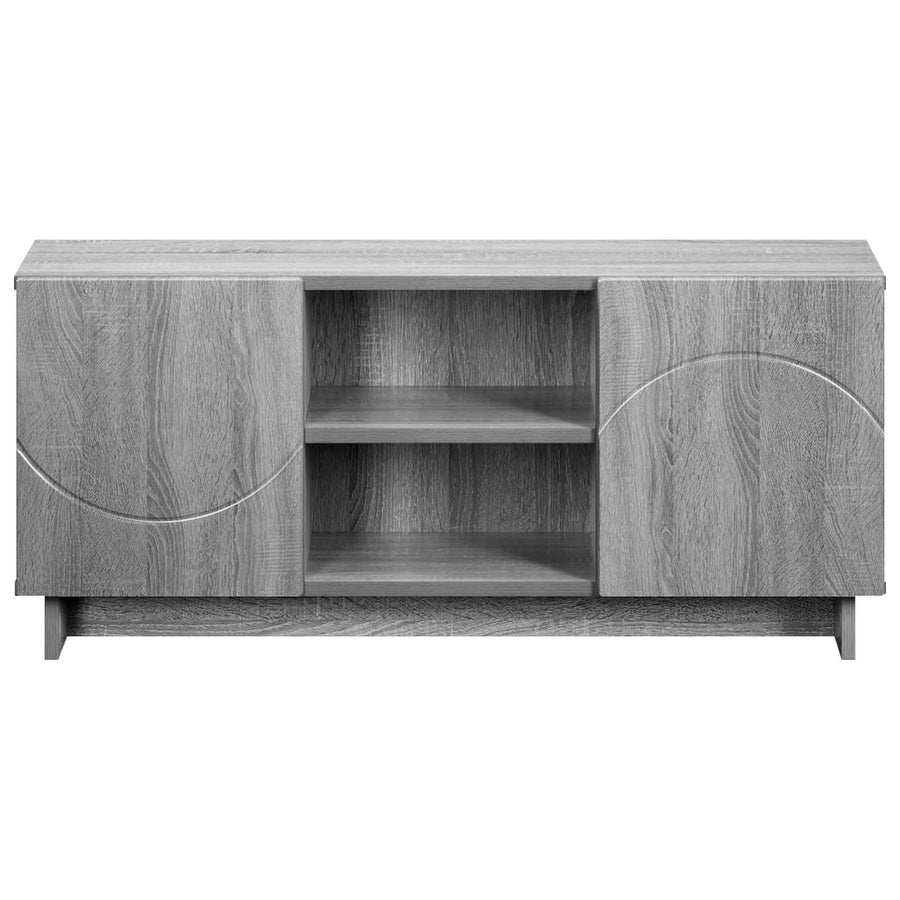 TV-standaard 90 x 34,5 x 40 cm Grijs Sonoma Bewerkt hout