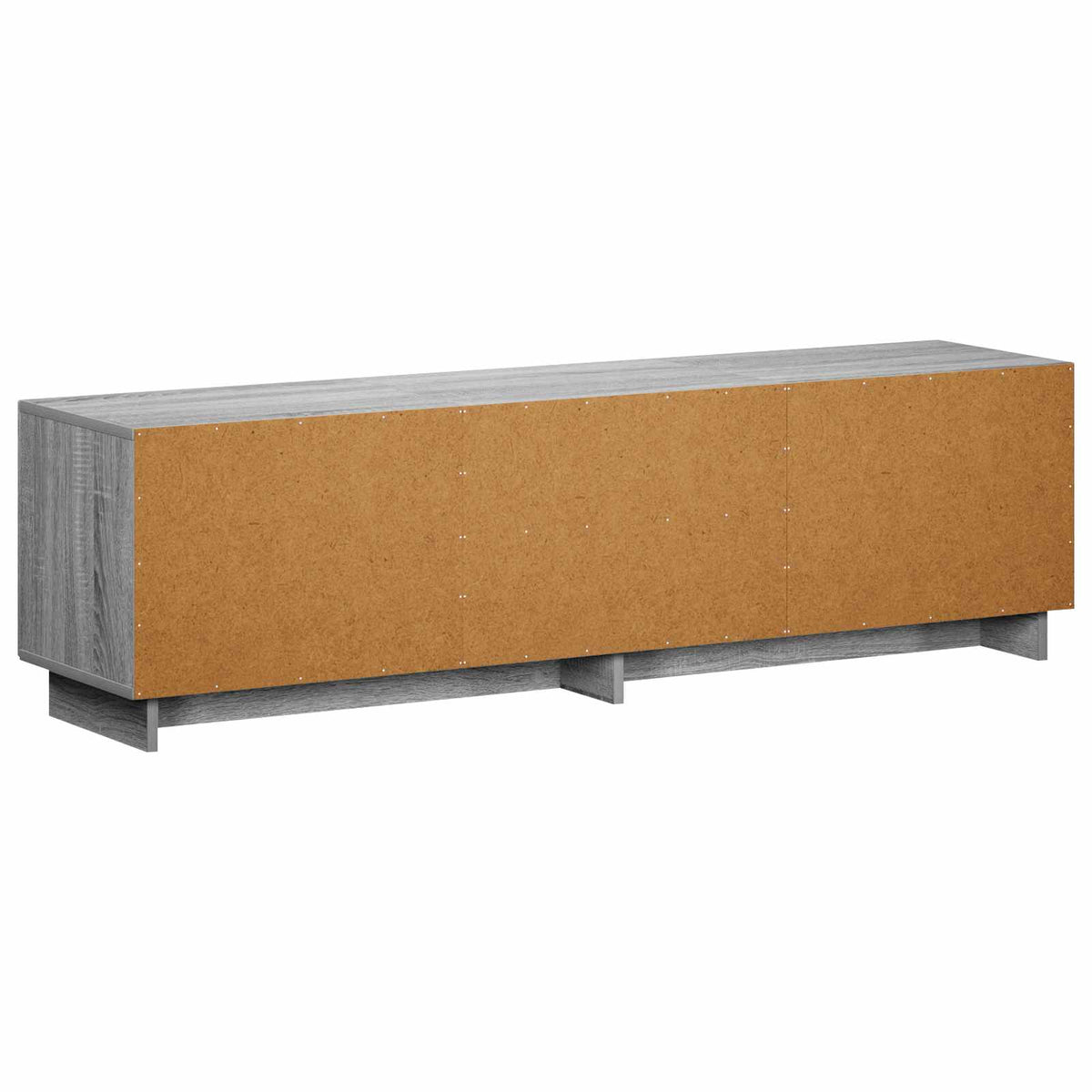 TV-standaard 140 x 34,5 x 40 cm Grijs Sonoma Bewerkt hout